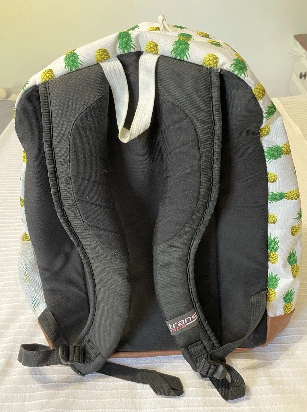 TransJansport Large Backpack-Pineapple Leather De… - image 5