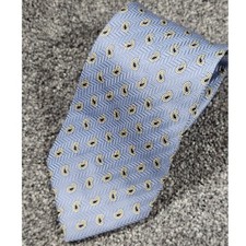 Brooks Brothers Makers Vtg repp herringbone paisley made usa printed in Italy