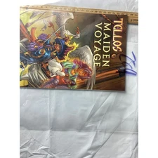 Tellos Maiden Voyage Comic Book Cover Art Print Fantasy Adventure Ship