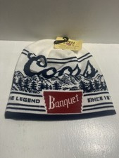 - Winter Hat Beanie Style Coors Banquet Beer