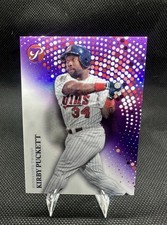 2022 Topps Pristine - Kirby Puckett #110 Purple Refractor /99