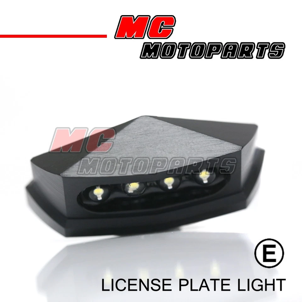 Universal CNC LED License Plate Light for Motorcycles T430 - Image 3 of 3