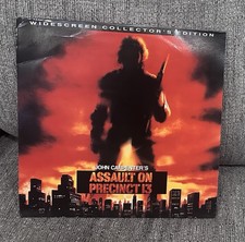 Assault on Precinct 13 1976 Widescreen Laserdisc LD John Carpenter