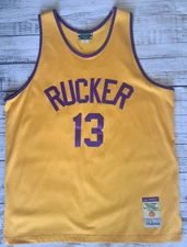 Vintage Stall & Dean Rucker Basketball Courts  #13 Size 54 Jersey