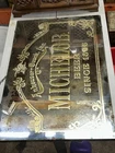 VTG LARGE Anheuser-Busch MICHELOB Beer 1896 Mirror 24x16