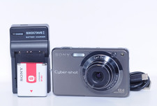 Sony Cyber-shot DSC-W300 13.6MP Digital Camera - Black for sale