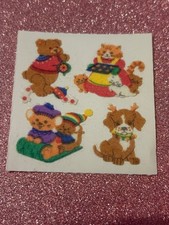 Stickers 90s Sandylion Original Sheet Stoffie Fuzzy
