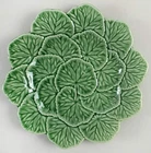 Bordallo Pinheiro Geranium Green Salad Plate 6904242