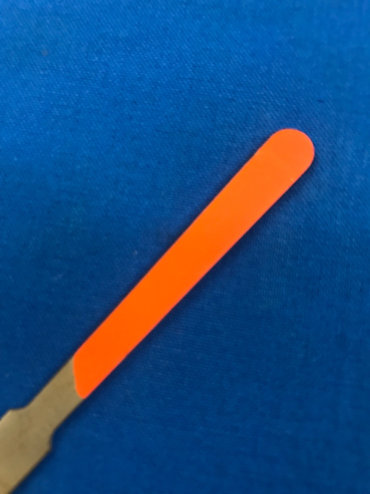 NICHOLSON  Steel Double Cut Thin Rectangle Tungsten Point File 5-1/4" Long - USA