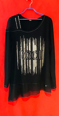 ZIPFEL TUNIKA MIT STRASS GR M von TREDY