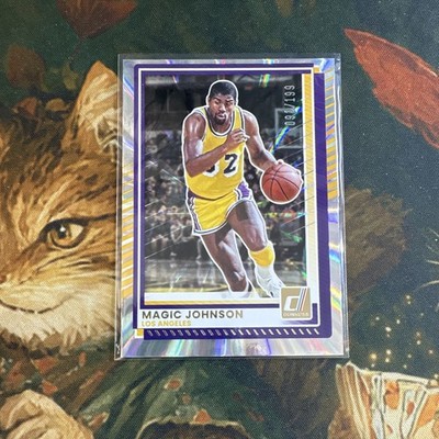 Panini Donruss 2023-24 Magic Johnson Los Angeles Lakers #141 Parallel /99