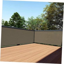  3' x 15' Balcony Privacy Screen Fence for Apartment Deck Railing, 200GSM 