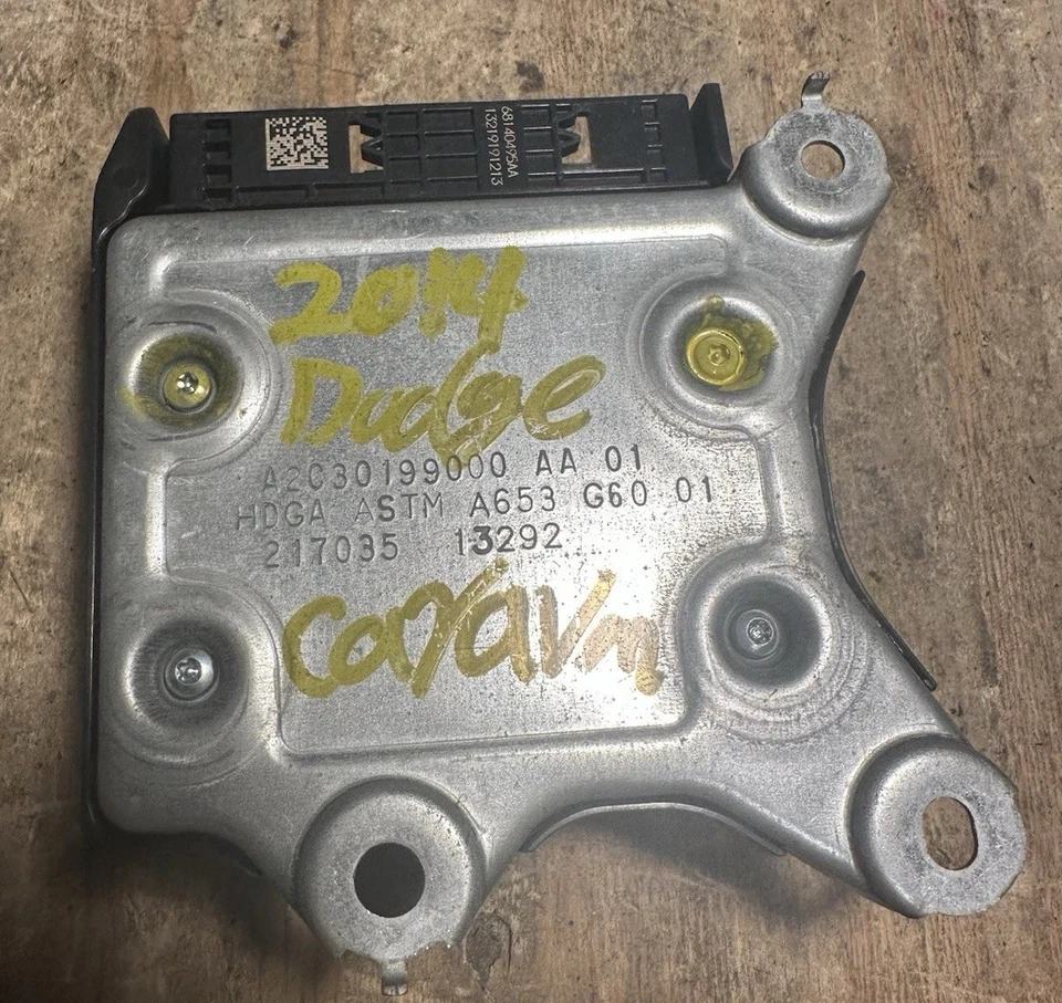 2014-2020 DODGE CARAVAN Restraint Control OEM Chrysler Town & Country - Image 2 of 4