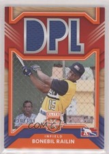 2022 Panini Elite Extra Edition DPL Material Orange /199 Bonebil Railin r9d