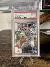 2020 Topps Holiday Metallic - Tony Gonsolin #HW102 (RC) PSA 10