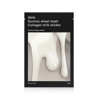 Abib Gummy Sheet Mask Collagen Milk Sticker 27 ml