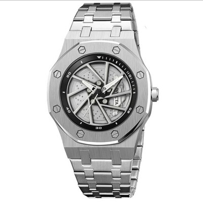 INVICTA speed way rim 42mm steal 腕時計 Invicta Speedway RIM Mens 42mm Watch Silver Stainless Racing Brake