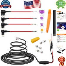 Radar Detector Hardwire Kit 13FT Plug and Play Power Cord with RJ-11 Connector