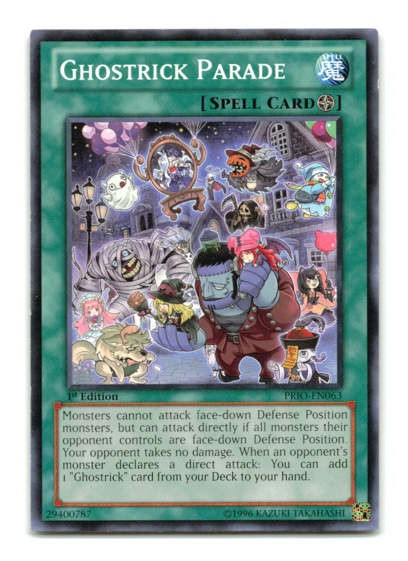 Ghostrick Parade - PRIO-EN063 1st Edition - YuGiOh-LP