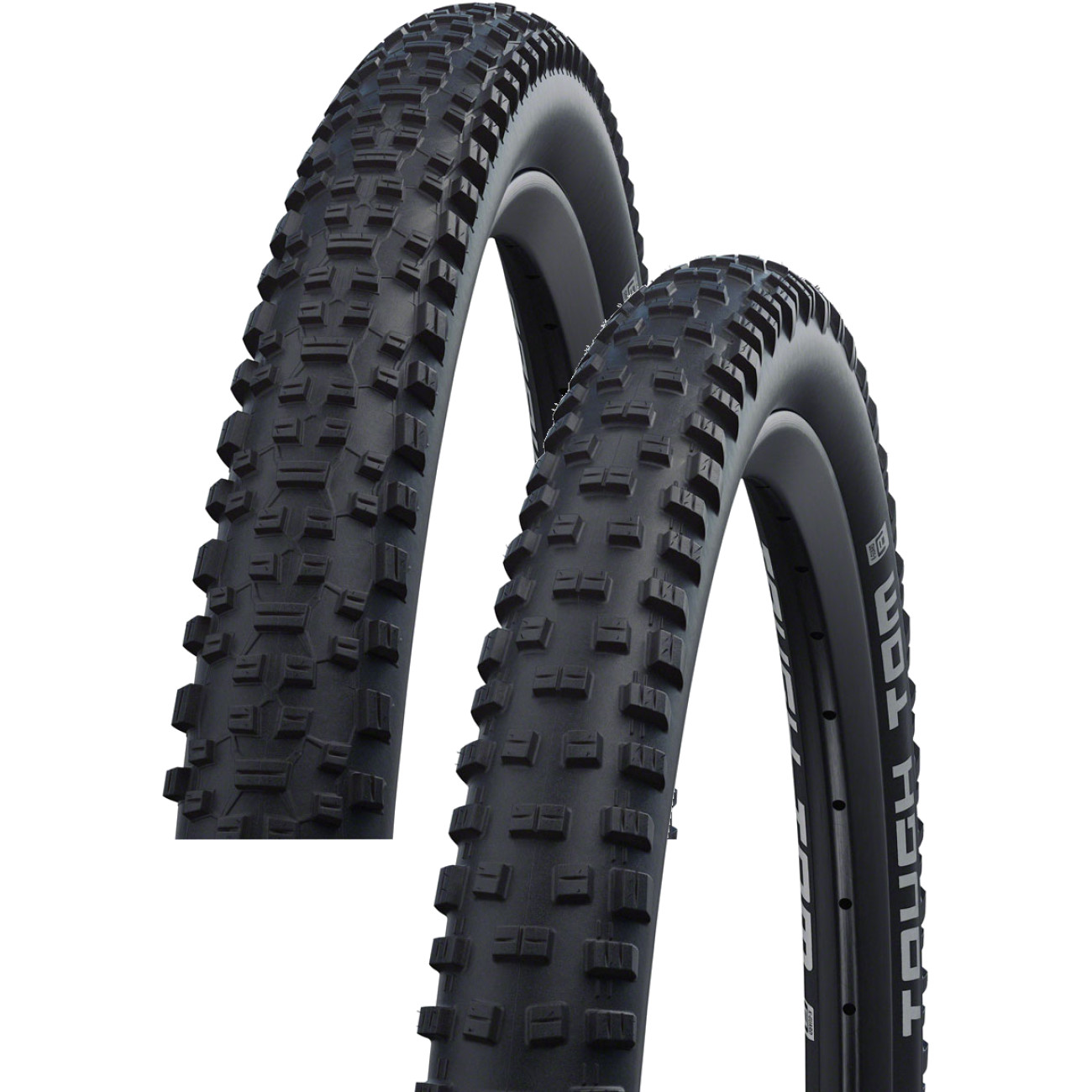 Schwalbe 26" MTB Tire Bundle: Rapid Rob & Tough Tom Clincher Tires with K-Guard