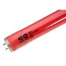 Kino Flo 4' Kino 800ma 625 Red Safety Coated Lamp 488-K8-S