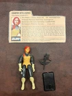 🔴 GI Joe Scarlett 1982-83 v1.5 100% COMPLETE with File Card - Swivel Arm ARAH