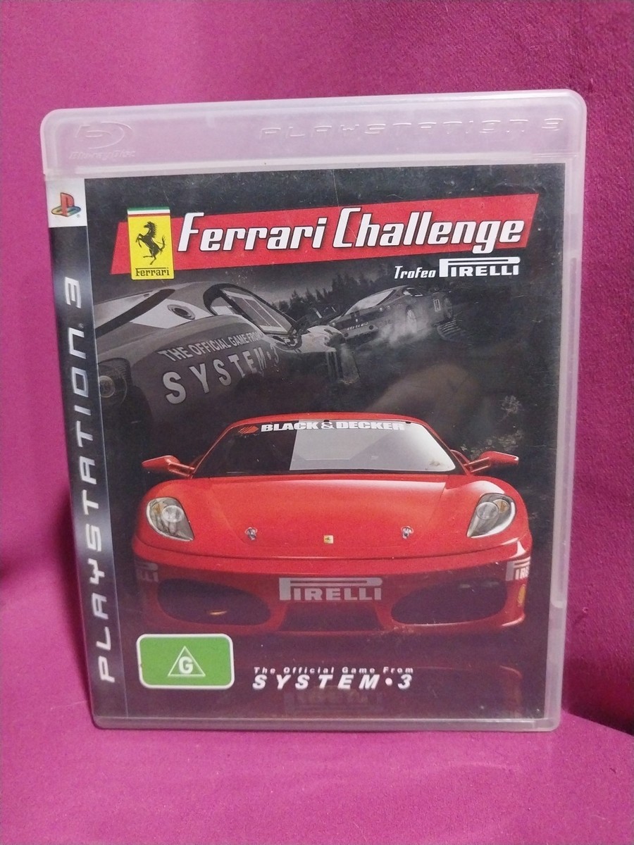 Ferrari Challenge System 3 Ps3 PlayStation 3 Game PAL Ferrari Challenge System 3 Ps3 PlayStation 3 Game PAL