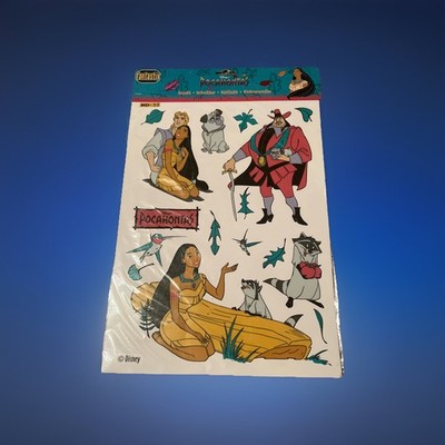 Vintage Fantastix Disney Pocahontas Aufkleber Stickers 