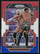 Zack Gibson 2022 Panini Prizm WWE Red, White and Blue #167