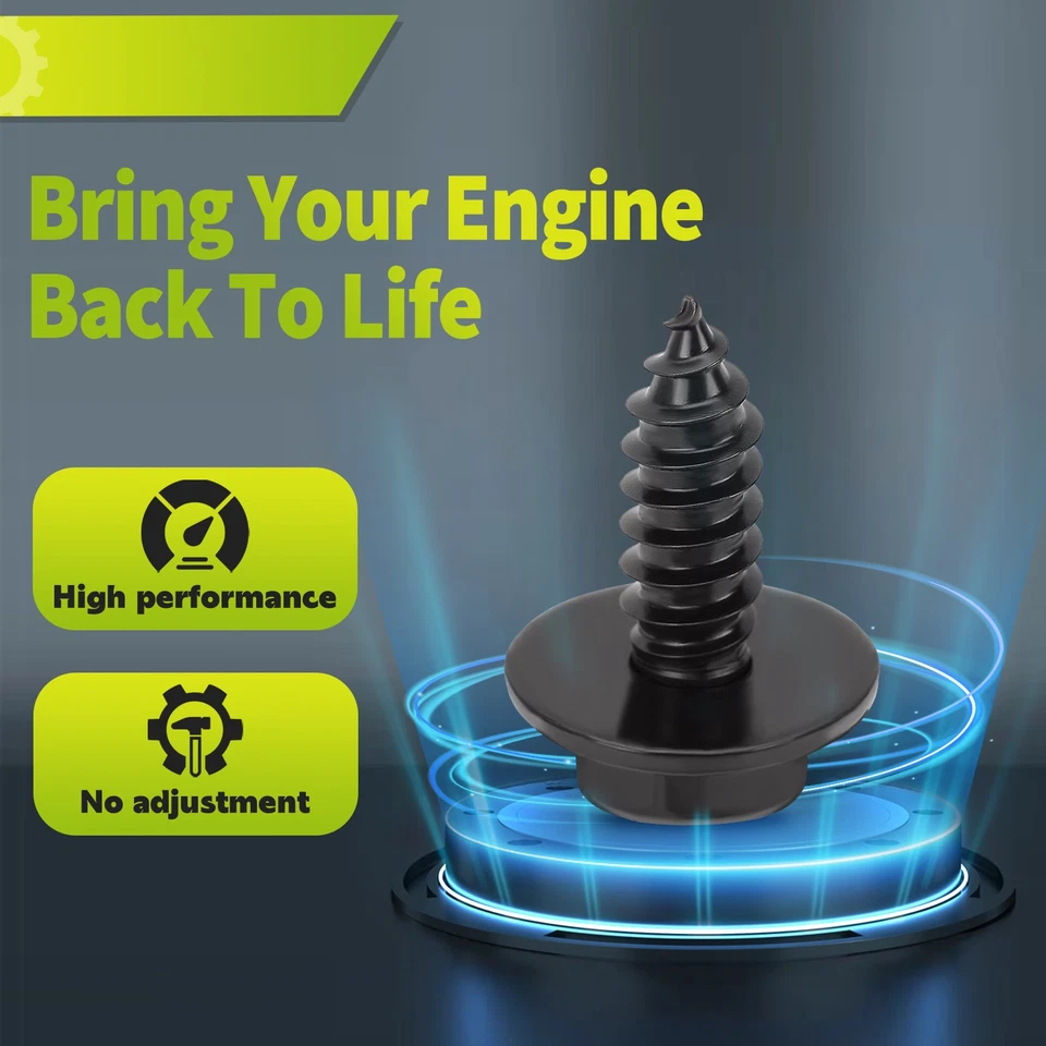 30 para Lexus Hs 250h 10-12 Soporte Radiador Protector contra Salpicaduras Tornillo 9015960496 Foto 4 de 4