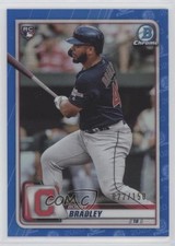 2020 Bowman Chrome Blue Refractor 22/150 Bobby Bradley #47 Rookie RC 0ga9