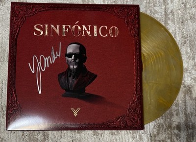 YANDEL SIGNED SINFONICO NEW LP WISIN BAD BUNNY PESO - BECKETT COA
