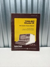 TRS-80 Model III Disk System Owners Manual TRSDOS Disk BASIC Radio Shack
