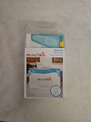 Munchkin Travel Sterilizer Bags - Open Box - Includes 4 Of The 6 - Baby Bottles