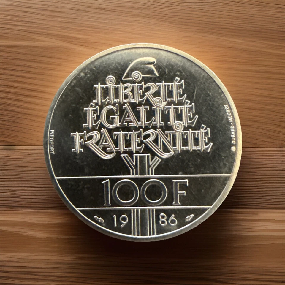 Estatua de la Libertad 1986 100 aniversario 100 francos - 0,95 plata 30 g Foto 4 de 4