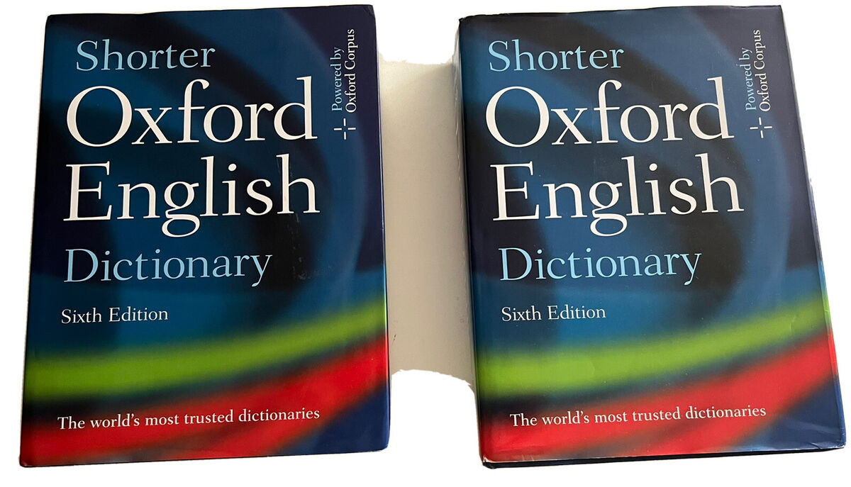 (set　English　Oversized　Books)　9780199206872　Shorter　Oxford　Sixth　of　Dictionary　Edition　eBay