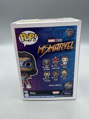 Funko Pop! Marvel Ms. Marvel #1077 - Picture 7 of 8