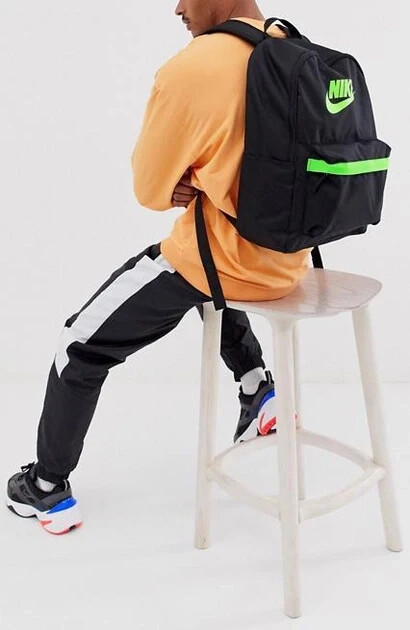 Nike Heritage Backpack 2.0 Unisex 25L BA5879 Black NWT Limited Stock