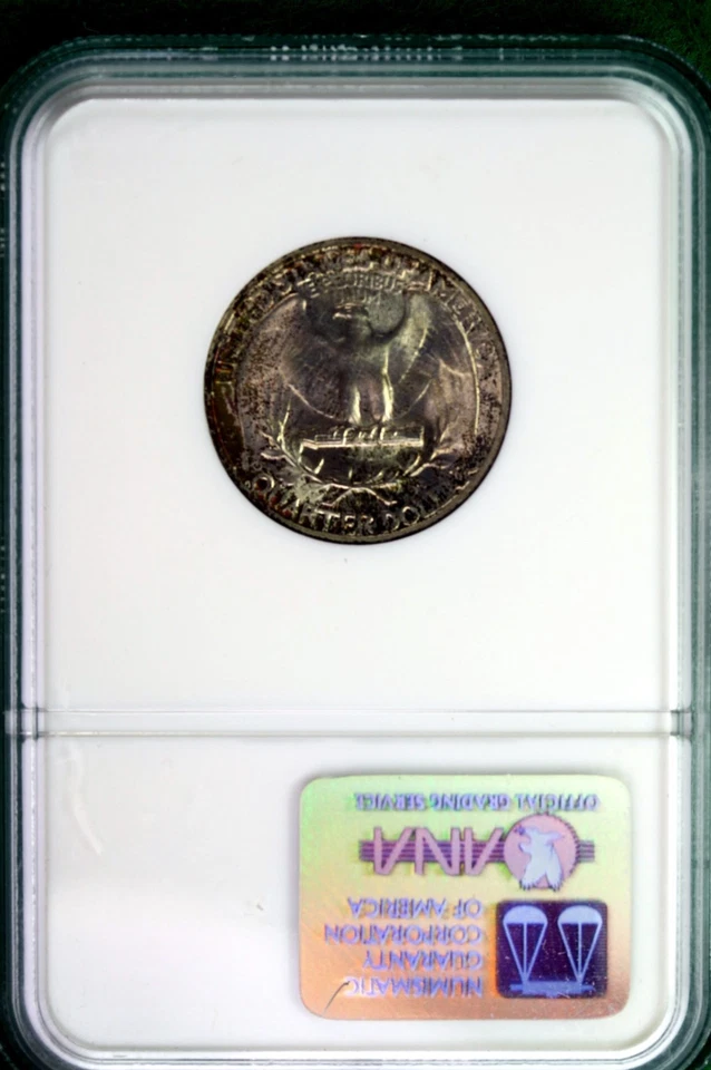 1947 - S NGC MS67 Washington Quarter!! #B9060 - Image 2 of 2