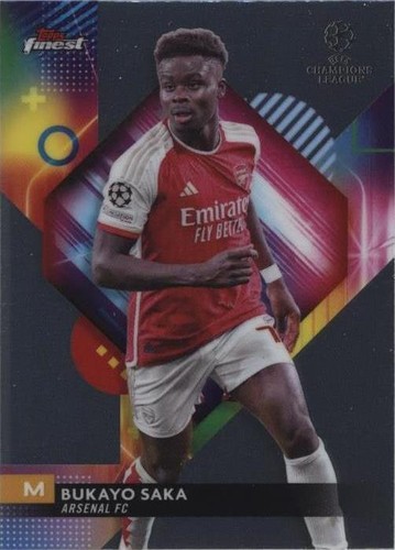 2023-24 Impeccable BUKAYO SAKA Stainless Stars GOLD 7/10 JERSEY