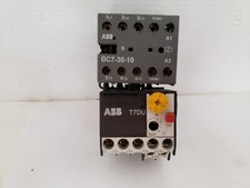 ABB BC7-30-10 MINI CONTACTOR 12 VDC + ABB T7DU THERMAL OVERLOAD RELAY
