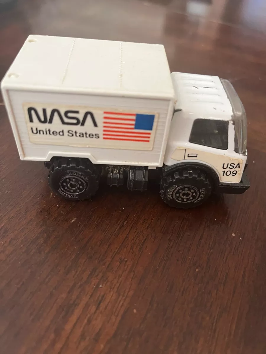 Vintage Tonka NASA USA 109 White Truck 360 Made In Hong Kong