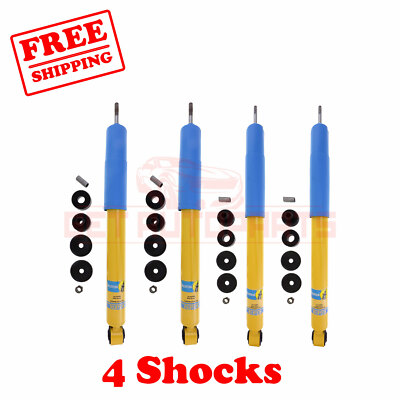 Kit 4 BILSTEIN Rear & Front 4600 Shocks for 2014-2018 Ram 2500 4WD
