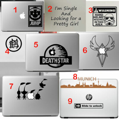 Cartoon decal sticker for car truck window wall macbook laptop skateboard cup