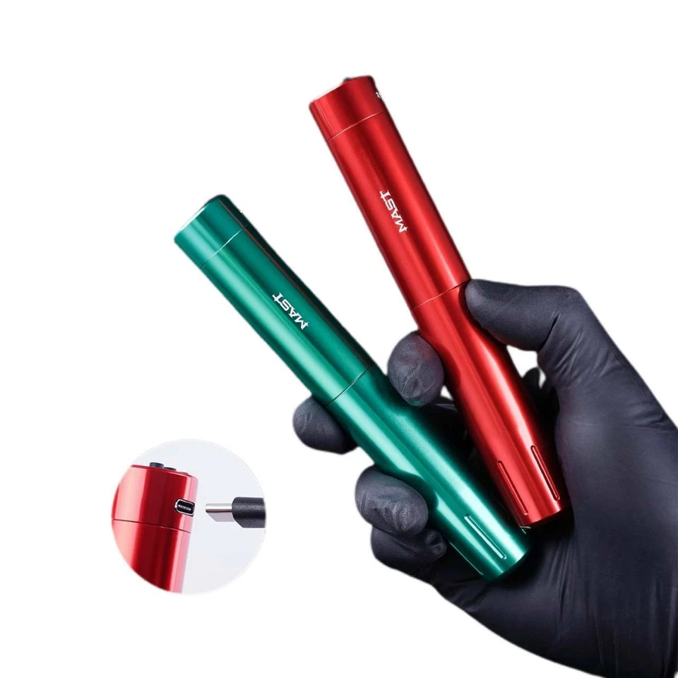 Máquina de tatuaje inalámbrica Mast Tour Y22 nueva 5-12 V 1200 mAh Foto 2 de 3