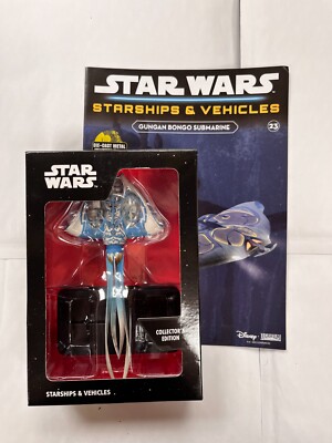 STAR WARS FANHOME RAUMSCHIFF & FAHRZEUGE DIE-CAST MODELL #23 GUNGAN BONGO U-BOOT