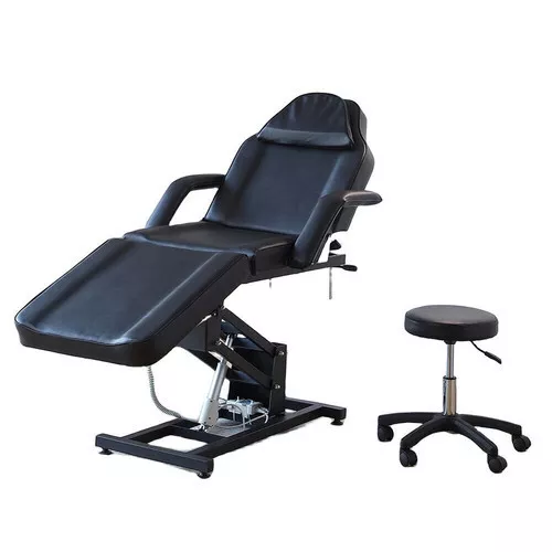 Electric Massage Table Salon Spa Tattoo Bed 3 Fold Beauty Adjust Reclining Chair - Picture 21 of 30