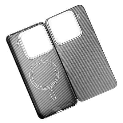 Real Carbon Fiber Cover For Xiaomi Mi 15 Pro Matte Thin Hard Light Magsafe Case