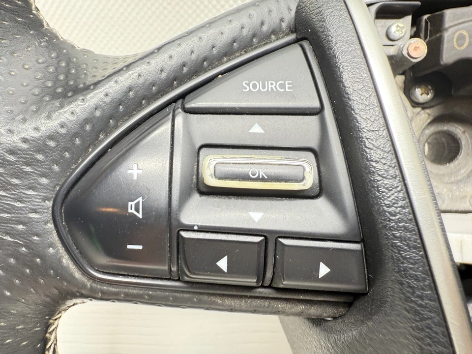 2016 2017 - 2023 NISSAN MAXIMA РУЛЕВОЕ КОЛЕСО С КНОПКОЙ ПЕРЕКЛЮЧАТЕЛЯ 48430 9DL3A OEM - Изображение 2 из 4