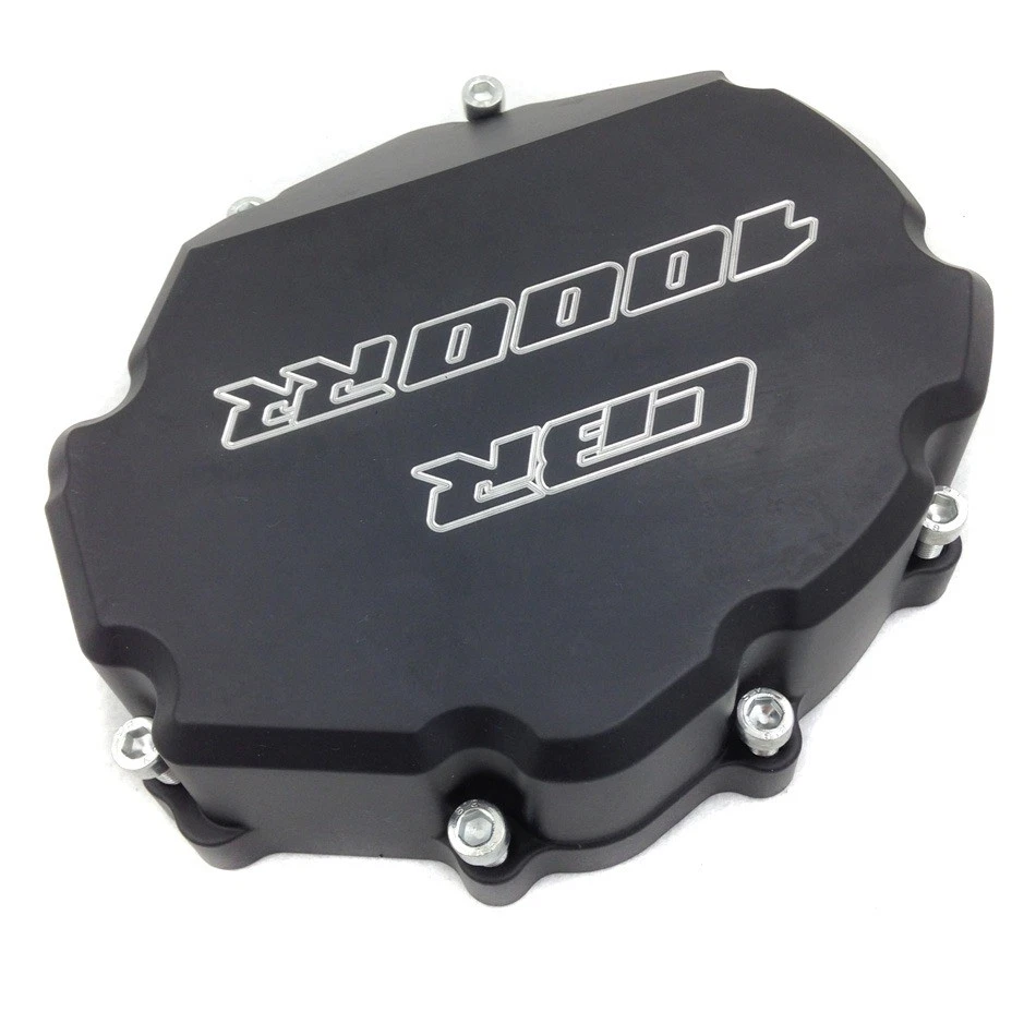 Cubierta del estator del motor para Honda CBR 1000RR 2008-2011 negro izquierdo logotipo "CBR 1000RR" Foto 3 de 4